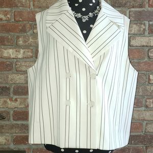White House Black Market Swing Vest